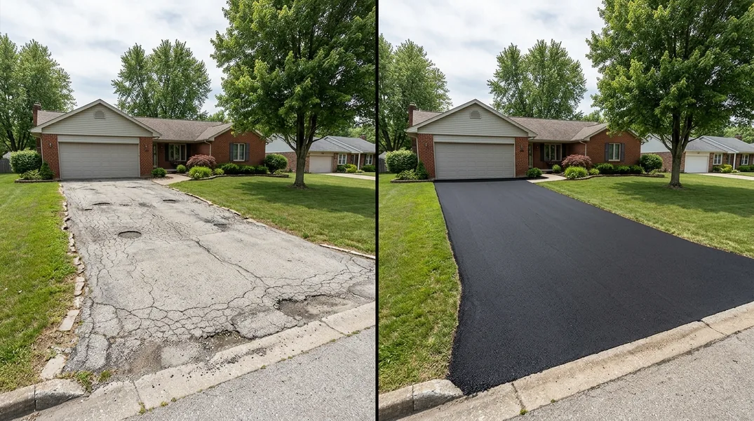 Result asphalt paving in Evansville - Evansville Asphalt Paving