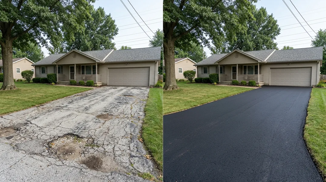 Result asphalt paving in Evansville - Evansville Asphalt Paving