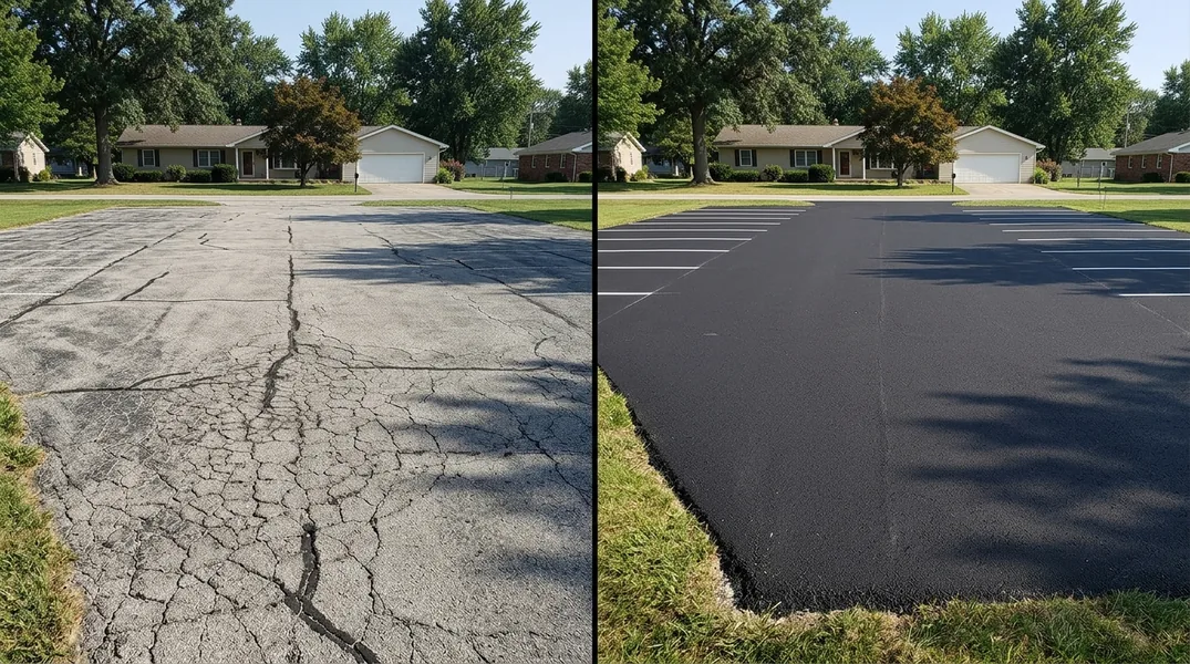 Result asphalt paving in Evansville - Evansville Asphalt Paving