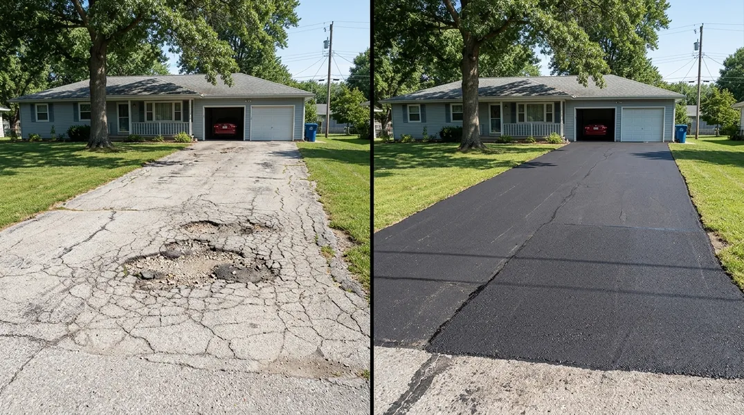 Result asphalt paving in Evansville - Evansville Asphalt Paving