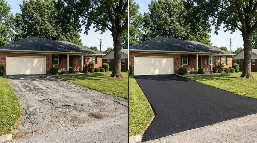 Result asphalt paving in Evansville - Evansville Asphalt Paving